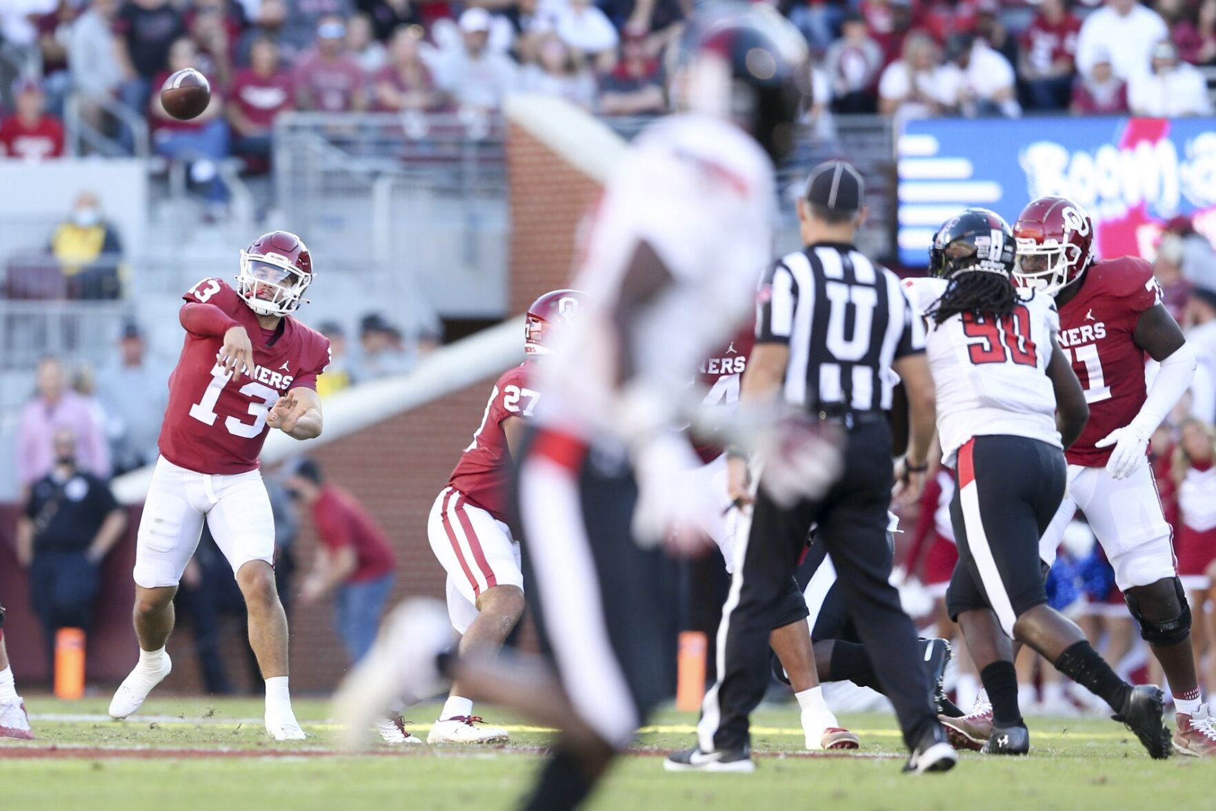 Oklahoma vs Texas Tech
